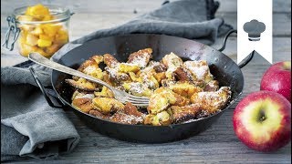 Kaiserschmarrn selber machen  Rezept mit Apfelkompott und Tonkabohne  EDEKA [upl. by Anelliw]