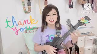 Sana Ako Na Lang Millie Parfait  UkuleleCover UkulelePlayAlong Ukulelegirl [upl. by Mihcaoj]