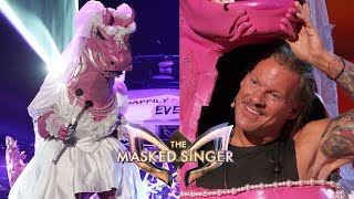 The Masked Singer  Chris Jericho  Bride  All Performances and Reveal [upl. by Auhoj]