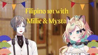 Tita Millie teaches Mysta Tagalog words [upl. by Eboj195]