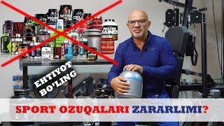 77 DOKTOR D SPORT OZIQALARINI ZARARI HAQIDA ASLIDA NIMA ZARAR [upl. by Cavill]