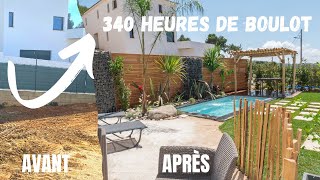 Timelapse Transformation de jardin Incroyable Je m’attendais pas à cette réaction [upl. by Jacobba490]