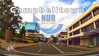 Campbelltown Travel Video by Car in 4K  Top Tourist Destinations in Campbelltown [upl. by Finnegan]