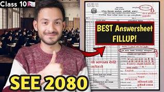 SEE 2081 Boards Answersheet Fillup GUIDELINES⚠️🔥  All the BEST Guys [upl. by Yelkreb]