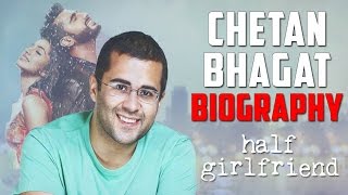 Chetan Bhagat Biography  Modern Era Author  Bollywood  Writer  Novels [upl. by Kauslick]