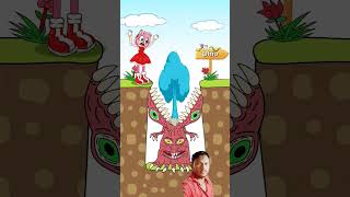 sonic outsmart the beast l animation huggywuggy cartoon shorts crazystories [upl. by Muslim]