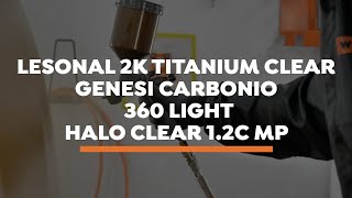 Lesonal 2K Titanium Clear  Genesi Carbonio 360 Light HALO Clear 12C MP [upl. by Eiblehs]