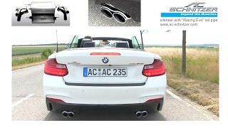 BMW M235i mit AC Schnitzer Schalldämpfer  silencer [upl. by Gschu760]