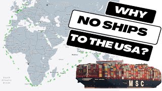 Why are No Ultra Large Container Vessels Sailing to the United States [upl. by Nalor]