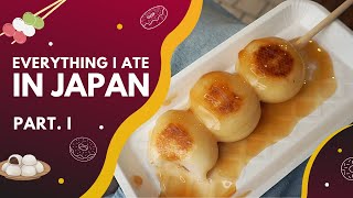 EVERYTHING I ATE in JAPAN 1 🇯🇵 CC [upl. by Doll]