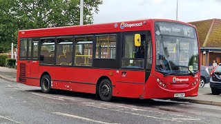 Stagecoach London 36038 SN57DWF Bus Route W5 [upl. by Winonah]