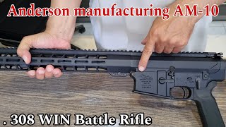 Anderson manufacturing AM10 Gen 2 Battle Rifle 308 WIN review and Unboxing [upl. by Josias]