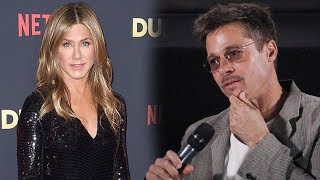 Brad Pitt revealed how Jennifer Aniston helped him through the breakup [upl. by Yecam933]