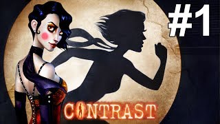 Contrast Gameplay Walkthrough Part 1 No Commentary [upl. by Daniela]