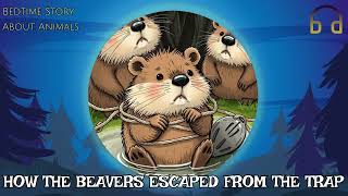 How The Beavers Escaped From The Trap  Bedtime Story About Animals [upl. by Ycnan]