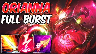 FULL AP BURST ORIANNA MID ELECTROCUTE  77k DMG  Season 14 New Build amp Runes  League of Legends [upl. by Suiradal835]