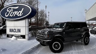 2023 Ford Bronco Big Bend Sasquatch [upl. by Earej]