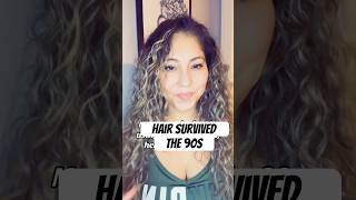 90s hair products were something else🤣 90shair the90s hairvideo [upl. by Peltier]