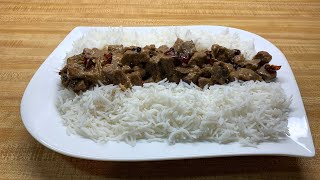 Schezwan Beef Recipe Indo Chinese Recipe in Urdu and Hindi  Indo Pak Cooking [upl. by Crescantia946]