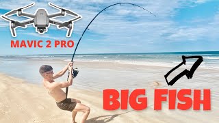 DRONE FISHING with the MAVIC PRO 2 200m drops  Big Fish [upl. by Herrmann]