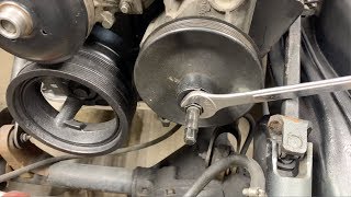 How to Remove and Install A Power Steering Pulley [upl. by Trixi]