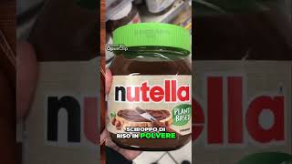 Nutella Vegana vs Nutella Classica  Confronto Ingredienti [upl. by Adalheid]