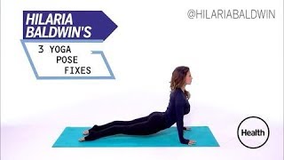 Hilaria Baldwins 3 Yoga Moves You Might Be Getting Wrong  Health [upl. by Billye]