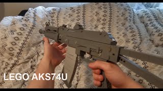 LEGO AKS74U  Jims LEGO Guns [upl. by Bruckner451]