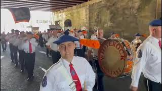 Whiterock Flute Band  Glasgow Boyne Celebrations July 2024 People from East Belfast [upl. by Nollid495]