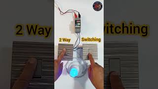 Tow Way Lights switching  Light tow switching demo shortelectric [upl. by Yance]