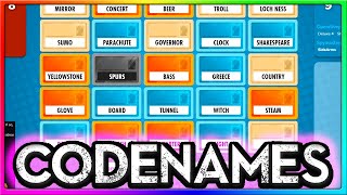 WORST CODENAMES CLUE EVER  Codenames Online Funny Game [upl. by Yalhsa588]