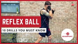 10 Reflex Ball Drills You Must Know Boxing Ball Tutorial [upl. by Attegroeg]