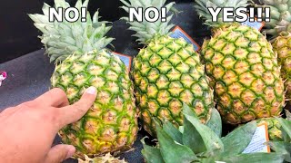 How to Pick Sweet and Juicy Pineapple [upl. by Elleon907]