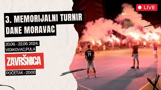 22062024 2000  3 MEMORIJALNI FUTSAL TURNIR DANE MORAVAC  POLUFINALE [upl. by Allbee]