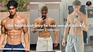 The healthiest and quickest way to lose weight in under 3 minutes [upl. by Bitthia750]