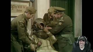 American Reacts to Dads Army Series 4 Episode 2 Dont Forget The Diver [upl. by Akinyt616]