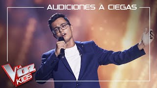 Rafael Abreu canta Si nos dejan  Audiciones a ciegas  La Voz Kids Antena 3 2022 [upl. by Socem]