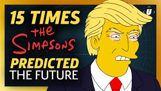 15 Times The Simpsons Predicted The Future [upl. by Roselin]