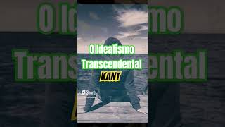 O Idealismo Transcendental shorts filosofia idealismo kant realidade percepção limites [upl. by Nosyk]