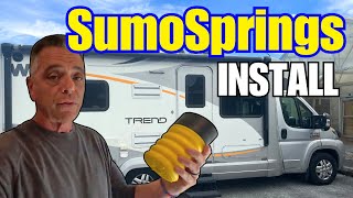 Installing Sumo Springs  Front and Rear Class C RV  Easy Suspension Upgrade [upl. by Artemed71]