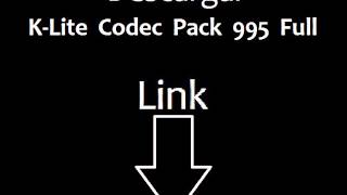 Descargar KLite Codec Pack 995 Full por Mediafire [upl. by Eseuqram86]