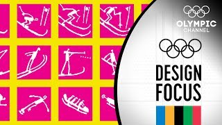 Olympic Games Pictograms  Design Focus [upl. by Eneleahs]