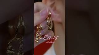 Beautiful Stunning😍 Elegant Earrings ❤  Share and like them  shortsvideo earrings jewelry [upl. by Garland]