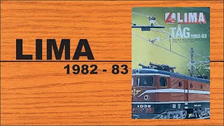 LIMA TÅG 1982  83 KATALOG  CATALOG 43 4K [upl. by Mcmaster887]