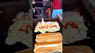 Delicious Roti John In Street Food Malaysia streetfood foodblogger [upl. by Hoxsie]