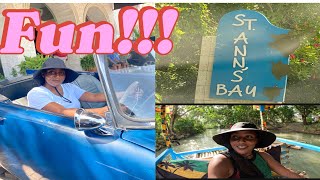 A fun day Ocho Rios family visiting from USA Puerto Seco beach White River amp Ochi Jerk center [upl. by Nebe]