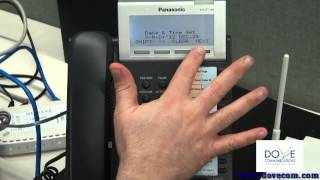 Panasonic KX DT 300 Time Change [upl. by Amian]