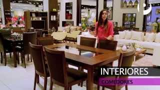 Interiores  Mesas de comedor y Comedores [upl. by Adnirolc]