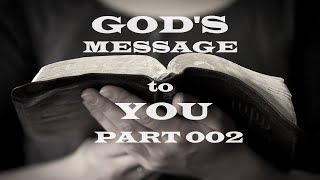 Gods Message to You  Part 002  Christian Devotional [upl. by Suriaj76]