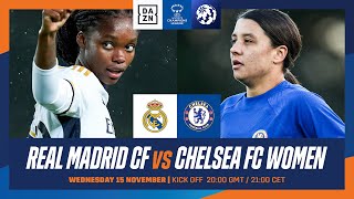 Real Madrid vs Chelsea  UEFA Women’s Champions League 202324 Matchday 1 Full Match [upl. by Netsrijk]